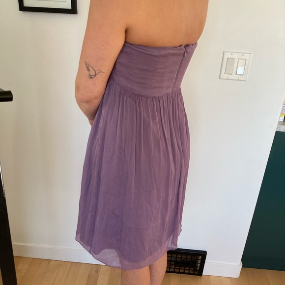 Silk strapless J. Crew Dress - Picture 5 of 11